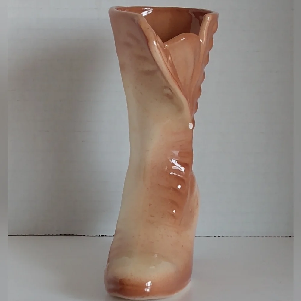 Ceramic Victorian Boot - Picture 3 of 7